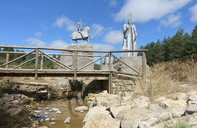 Monumento al nacimiento del río Tajo