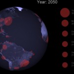Infografía animada crecimiento población mundial en las ciudades