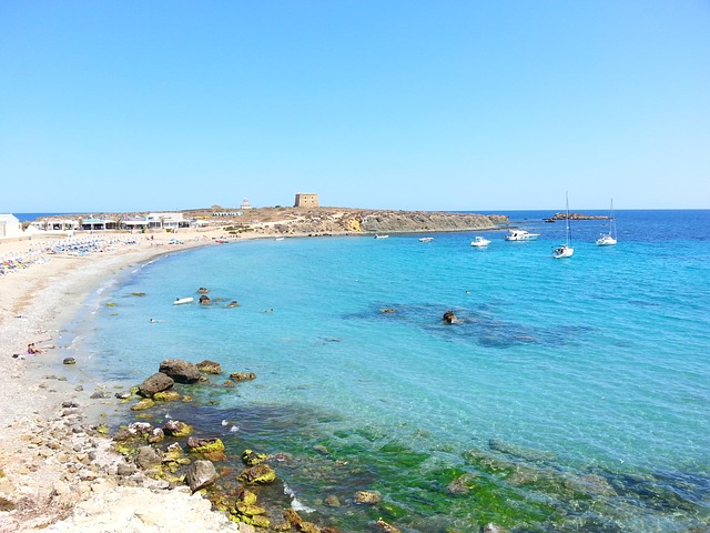 Isla Tabarca en la provincia de Alicante