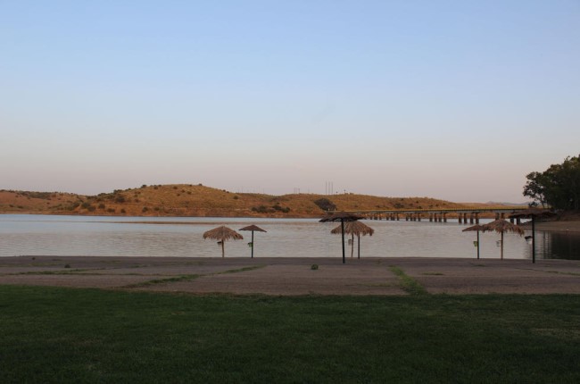 Playa los Calicantos Badajoz