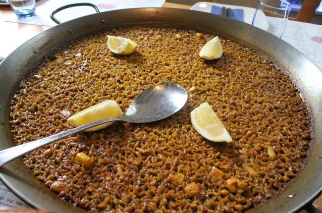 Comida típica valenciana