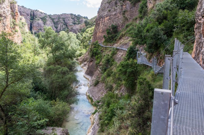 Ruta pasarelas del Vero Huesca