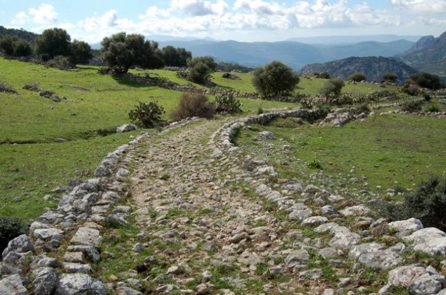 sendero calzada romana Cádiz