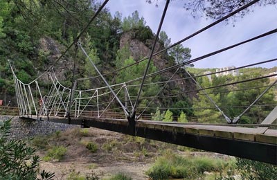Puente colgante La Badina