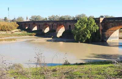 Puente romano sobre el Guadalquivir