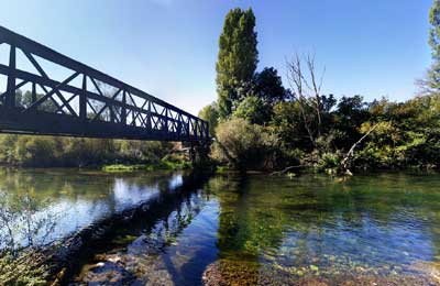 Puente sobre el Río Carrión