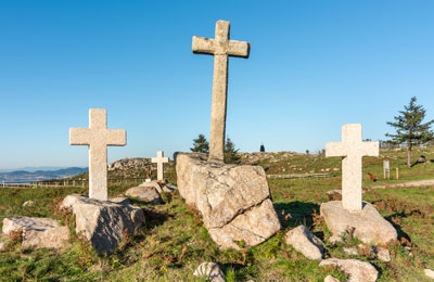 Monte das Cruces en Chandebrito